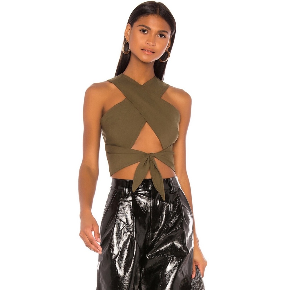 SuperDown | Cambria Cross Front Top